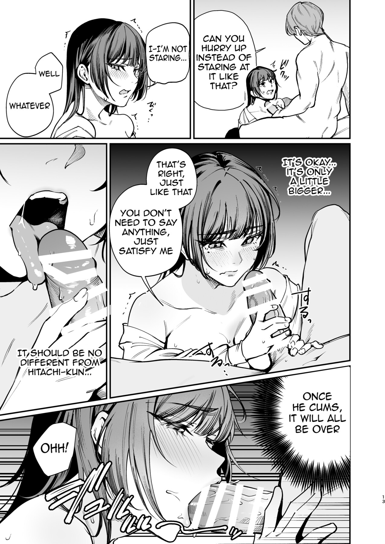 Hentai Manga Comic-I'll take it off for my boyfriend.-Read-12
